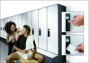 Mit dem SAFE-O-TRONIC® access LS Schrankschließsystem bietet SAG z. B. das perfekte Produkt für den US-amerikanischen Fitness-Markt